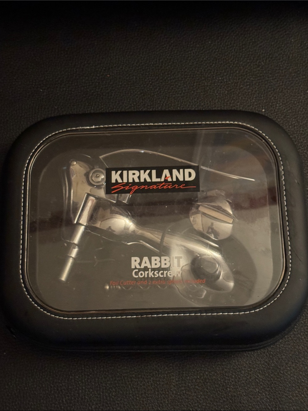 Metrokane Original Rabbit Lever Corkscrew Wine Opener Set Barware
